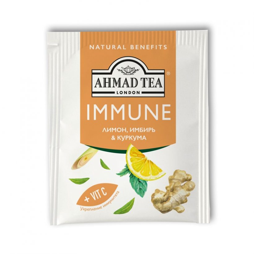 Чай травяной Ahmad Tea Immune (Имьюн) 20 пак.1,5 гр.