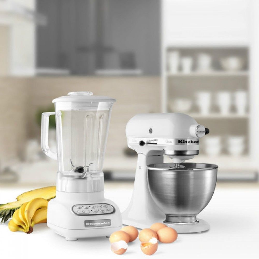 Планетарный Миксер KitchenAid Classic 4,28 л 5K45SSEWH