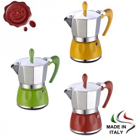 Кофеварка гейзерная GAT DELIZIA 6 cups