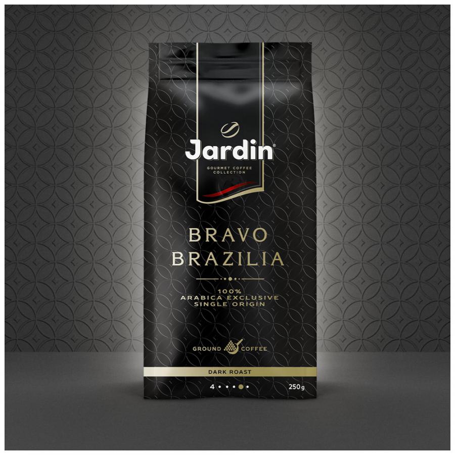 Кофе молотый Jardin Bravo Brazilia (Браво Бразилия) 250 гр. арт.1340-12