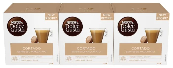 Кофе в капсулах NESCAFE Dolce Gusto Кортадо 48шт