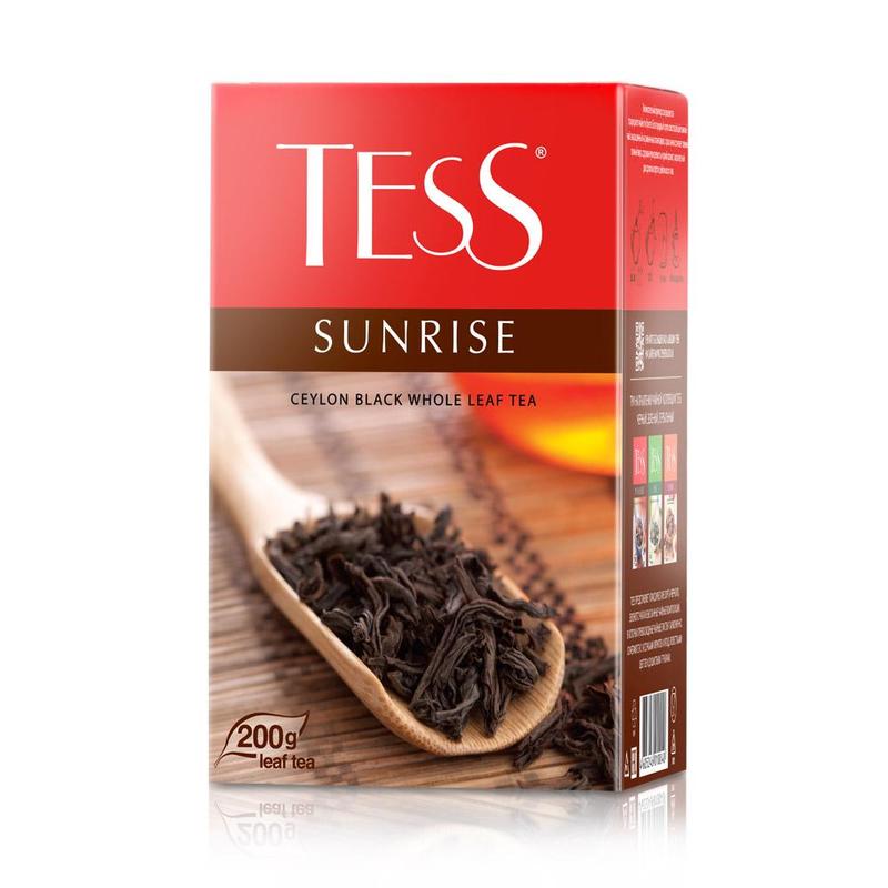 Чай чёрный Tess Sunrise (Санрайз) 200 г набор 2 упаковки арт.1004-12-2