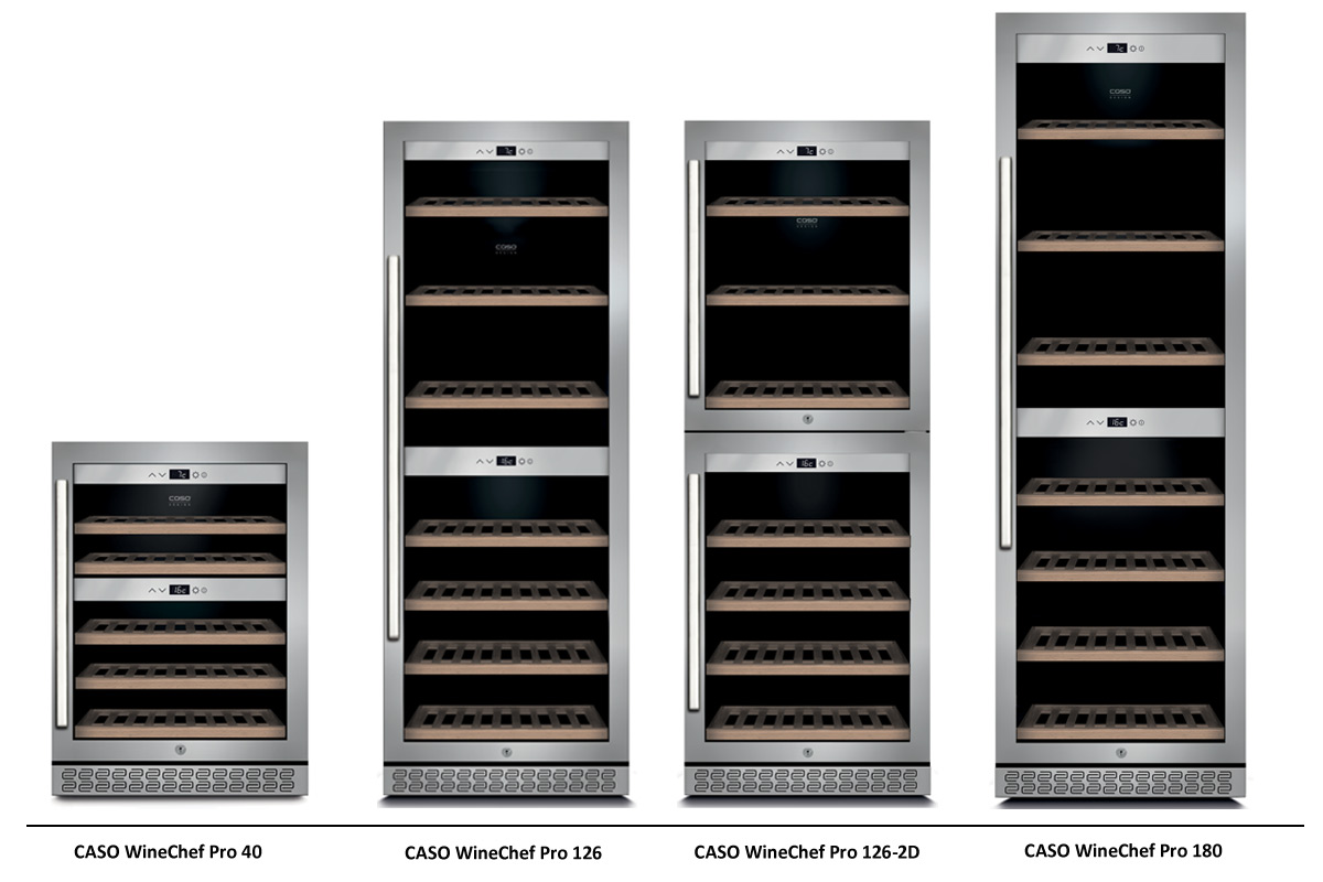 Винный шкаф CASO WineChef Pro 180