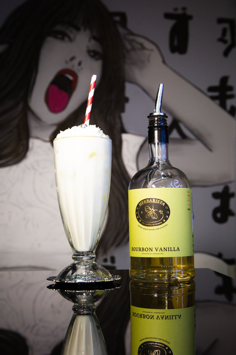 Сироп для кофе и коктейлей Herbarista Bourbon Vanilla (Бурбон Ванила) 250 мл