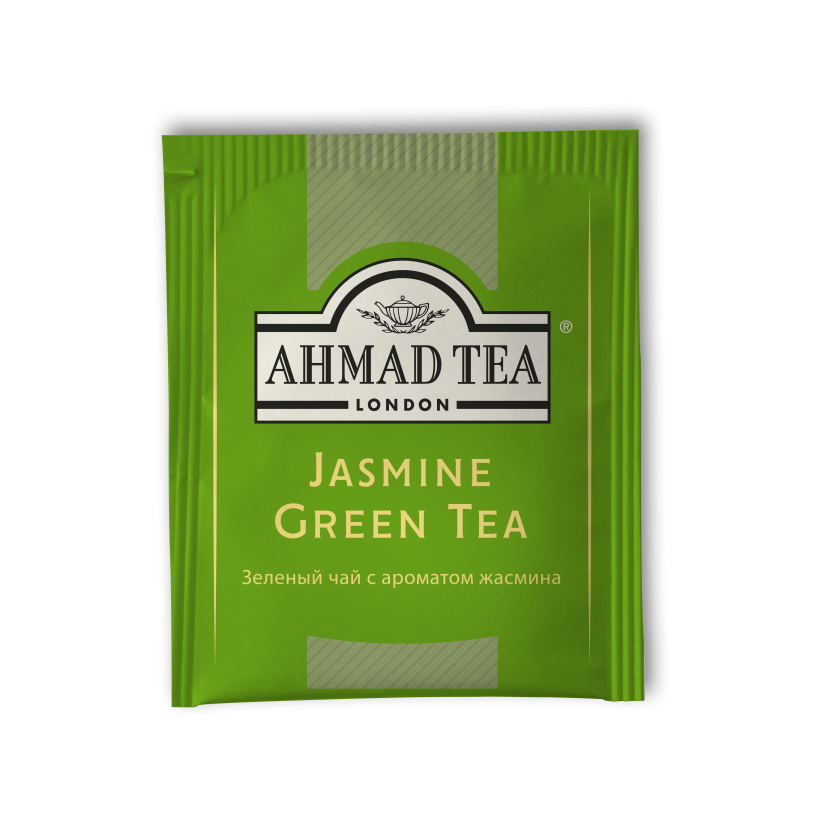Зеленый чай Ahmad Tea Jasmine Tea (Зеленый с жасмином) в пак.100*2 гр.
